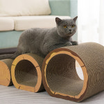 고양이 개과천선 히든우드 스크래쳐 숨숨집 하우스 : 댕냥아놀자