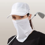 자외선 차단 롱 넥 마스크 프리미엄 골프 스포츠 안면 마스크 : 커밋앤롤백