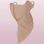 자외선 차단 롱 넥 마스크 프리미엄 골프 스포츠 안면 마스크 : 커밋앤롤백