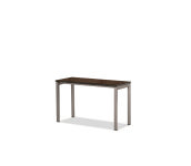 [창원사무용가구 경남사무용가구] 사무실보조책상 월넛 사이드 책상 ( EWD-G5101 ) 갈색유리포함 : 에이스퍼니처