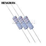 금속 산화물 필름 저항기 5% 1R-10M 100R 220R 330R 1K 2.2K 3.3K 4.7K 10K 22K 47K 100K 1M 100 220 330 옴 탄소 필름 50 : 오오음플렉스