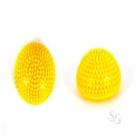 만숭 아이워너 미니 마사지 쿠션 레몬 옐로우 등지압패드 밸런스패드 쿠션안마기 : 만새기샵