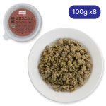 강아지화식 초신선 주문제조 오밀오밀 로우키친 세트 자연식 소고기+소간, 100g, 8개 : 오밀오밀
