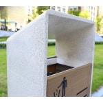 공원 쓰레기통 야외 대용량 펜션 휴지통 휴게소 캠핑장 정원 : 명나라마켓