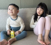 골지 긴팔 실내복 : 리틀원-Little One