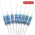 100 개/몫 2W 컬러 링 금속 필름 저항기 1% 1Ω 1.2 1.5 2 2.2 2.4 3 3.3 3.6 3.9 4.7 10 20 22 30 47 51 68 100K 220 33 : 사사플렉스