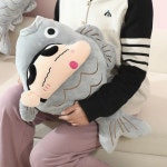 물고기신짱 인형담요 그레이담요인형 : NEW페이스
