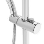 2개 구성 샤워기행거 홀더 스탠다드 행거 걸이 거치대 샤워기 기 슬라이드바 샤워 헤드 : 마드배기