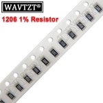 SMD 저항기 정확도 1% Ohm 1K 2.2K 10K 100K 1R 10R 100R 150R 220R 330R 0 1 10 100 150 220 330 Ohm 5000PCs 12 : 폼간긴플렉스