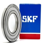 SKF 6208 ZZ 깊은 홈 볼 베어링 금속 차폐 40x80x18mm : 십육플렉스