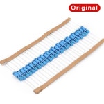 20 개/몫 3W 1% 컬러 링 금속 필름 저항기 1Ω 1.2 1.5 2 2.2 2.4 3 3.3 3.6 3.9 4.7 10 20 22 30 47 51 68 100K 220 330 : 캄픈플렉스