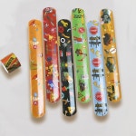 12Pcs 건설 엔지니어링 차량 슬랩 팔찌   굴삭기 테마 생일 파티는 베이비 샤워 선물을 선호 : 수드림니다