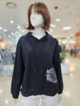 [아날도바시니] 프린트 패치 후드 티셔츠 AY04TS40W : 세이브존 상동 아날도바시니
