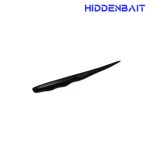 히든베이트 테베 프로 배스낚시 광어웜 배스웜 소프트베이트 루어 H001 DARK BLACK, 7.6cm(3인치) : 히든베이트