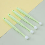 메가텐 신생아 유아 키즈 어린이집 360도 아이칫솔 1단계 2단계 밀크에디션 4개입 패키지 : 메가텐 공식스토어