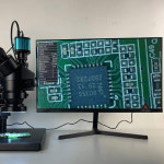 48MP 2K 4K HDMI 디지털 USB 현미경 카메라 3 5X-90X 전화 PCB 납땜 수리를위한 Simul-Focal Trincular 스테레오 3.5X-90X 13MP 1... 