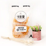 내품애 실속형 대용량 강아지 간식 말랑고구마, 1kg, 1개 : 더나은펫