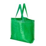 이케아 그린 장바구니 타포린백 휴대용 방수포 마트 카트 시장 빨래방 분리수거 대형 가방 : 라이팡코스