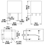 릴레이 5 핀 801H-1C-S 5VDC 801H-1C-S 24VDC 801H-1C-C 24VDC (4123C-5V/24V) : 삼삼플렉스