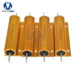 알루미늄 쉘 하우징 케이스 전원 권선 저항기 5% + 5% -5% 100W 0.5R 1R 2R 4R 6R 8R 10R 20R 0.5 1 2 4 6 8 10 20 50/100 옴 : 오오음플렉스