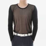 남성 골프 이너웨어 냉감 쿨 티셔츠 UV차단 남성골프웨어 : 렘플리