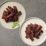 지프레쉬 고기장인백정 극락돈 한돈 육포 50g  순한맛 매운맛 낱개 : 극락돈 고기장인백정