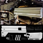 Steel Sliver 4 Door Engine Under Guard Protector Splash Plate Jeep Wrangler JK 2007-2017 J0927 : 에스-수입상사