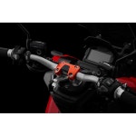 바이커 ADV150 핸들 클램프 홀더, 알루미늄, 오렌지 BK-H0714-ORG orange : 신우상회무역