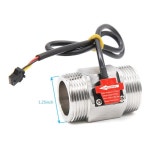 온수기 농장을 위한 물 흐름 센서 유량계 홀 유량 센서 물 제어 : 십팔플렉스