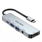 도킹 스테이션 3.5 오디오 스피커 헤드셋 HDMI 스크린 프로젝션 PD 충전 USB 태블릿 노트북 라이브 : 제이 제이컴퍼니