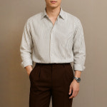 남성 루즈핏 스트라이트 셔츠 오버핏 긴팔 남방 캐주얼 클래식 블랙, M : 제네라 ZENELA