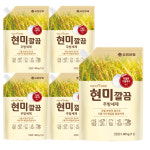 아름다운 주방세제 현미 깔끔 리필 1L 5개 : 라이템.