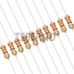 탄소 필름 저항기 키트 5% 저항 모듬 세트 43valuesX20pcs 1R - 1M Ohm 0.25W 샘플 팩 860pcs 1/4W : 오오음플렉스