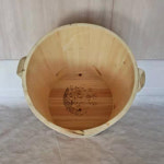 무도장 원목 족욕통 습식 단일통 25cm 소나무 마사지샵 : 백번가생활몰