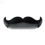 우박상사 휴대용 미니 수염빗 남성용품 일자빗 남자미용용품 : 우박상사