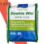 코리아아그로 더블윈 10kg 퇴비대용 토양개량제 해조추출물 밑거름 유기물공 : 미농비료 스토어