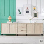 직코몰 G5312 3단 서랍 수납거실장 2100 4colors 거실수납가구 TV대 : 인테리어가구전문몰