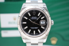 롤렉스 데이저스트 41 블랙 오이스터 116334 남자 종로 명품시계매입 : 타임정