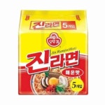 오뚜기 진라면멀티750 매운맛 5개입 개 1개입 대용량라면 자취식사 : 코드구구