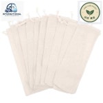 수저통 수저정리함 수저꽂이 10 Pcs 코 튼 린 넨 주머니 가방 짚 운반케이스 여행 재사용 가능 칼 붙이 홀더 보관 용기 ganization : 오션링크-
