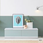 직코몰 G5290 낮은 거실장 1200 4colors TV거실장 수납장 TV대 : 직코몰