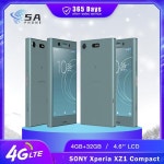 정품 소니 Xperia XZ1 컴팩트 SO-02K G8441 4G LTE 휴대폰, XZ1 mini 4GB + 32GB 19MP + 8MP, 4.6 인치 옥타코어 안드로이드 스마트폰... 