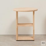 직코몰 H6716 고무나무 미니 다용도 테이블 1color 협탁 원목테이블 : 생활용품 추천스토어