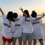 [기본인쇄 포함] 우정 여행 티셔츠 사진 문구 커스텀 인쇄 친구 가족 단체티 제작 : 커스텀티