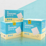 수성 멸균거즈10cm(100매) 개별포장 소독거즈 의료용 드레싱 탈지면 접은 약국 가아제 : 지몰 Jimall