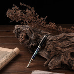 1837 아날로그 감성 글쓰기 홍전 만년필 Hon ian 밝다 빨간 꽃[하나의 꽃 하나의 세계] 0.5mm : 하모니움