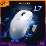 기존 MCHOSE L7 Pro 울트라 무선 마우스 3 모드 Bluetooth PAW3395 8KHz 맞춤형 경량 노트북 게이머 PC 게임용 : 지용코퍼레이션