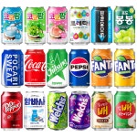 뚱캔 업소용 코카콜라 펩시 칠성사이다 갈아만든배 355ml 각 6캔씩 24캔 도매 캔음료 : 최강몰
