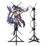 3D 홀로그램 입체 광고판 영상 LED 팬 디스플레이 움직이는 바닥 회전 : 지구별판매자