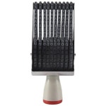 DaiD0 다목적 10 자리 알파벳 롤링 고무 스탬프 영어 문자 번호 엠보싱 DIY 스크랩북 롤러 편지지 : 십이이플렉스